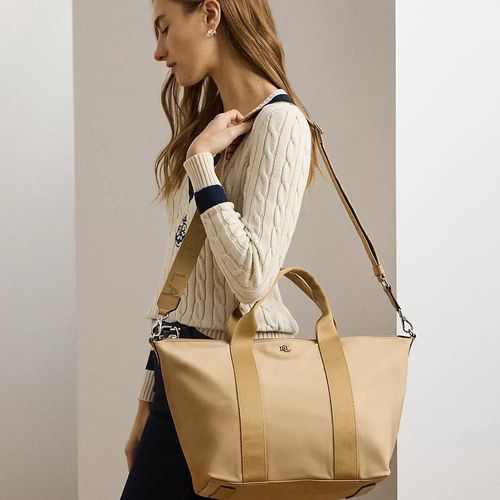 Très Grand Cabas Stevie Zippé En Nylon