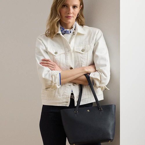 Cabas Karly Moyen Cuir Motif Hachuré