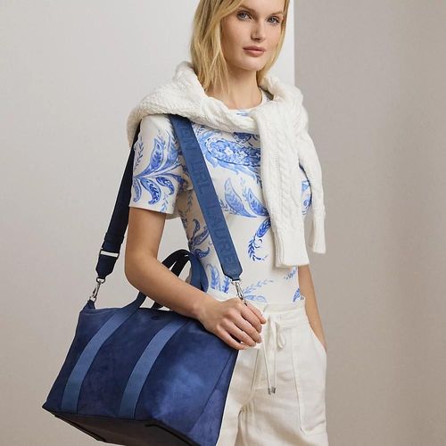 Très Grand Cabas Stevie Zippé En Nylon