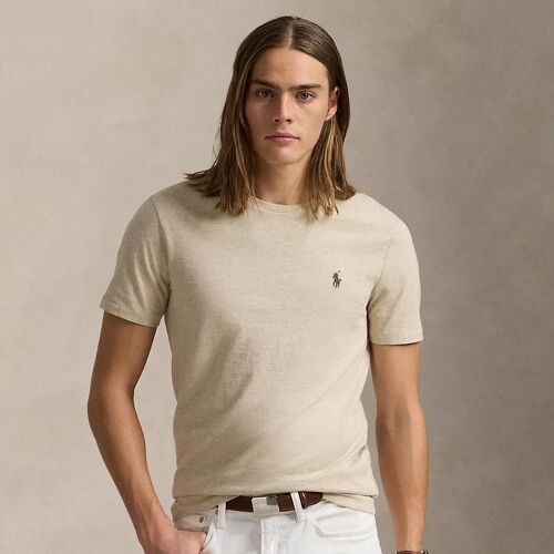 T-Shirt Col Rond En Jersey Coupe Ajustée
