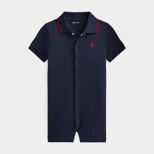 Combishort Polo En Coton Doux