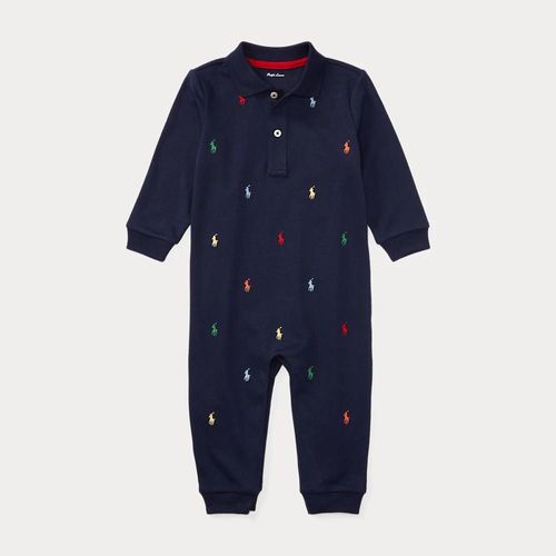 Combinaison Poney Polo En Coton Doux