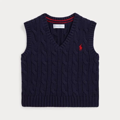 Pull Débardeur En Coton Torsadé