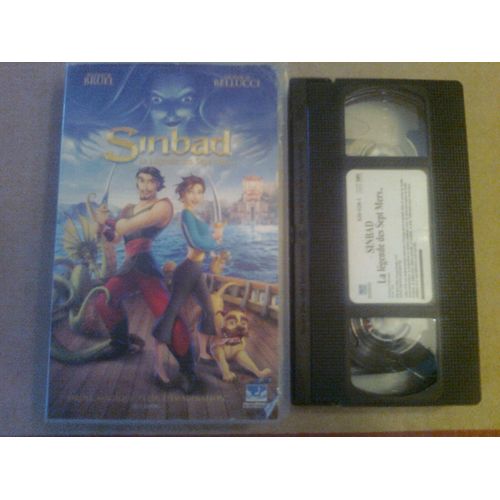 Cassette Video Vhs - Sinbad, La Légende Des Sept Mers - Patrick Gilmore