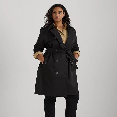 Grandes Tailles - Trench-Coat Croisé En Coton Mélangé