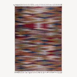 Plaid En Laine Multicolore 140x200 Cm