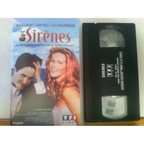 Cassette Video Vhs - Sirènes - Hugh Grant