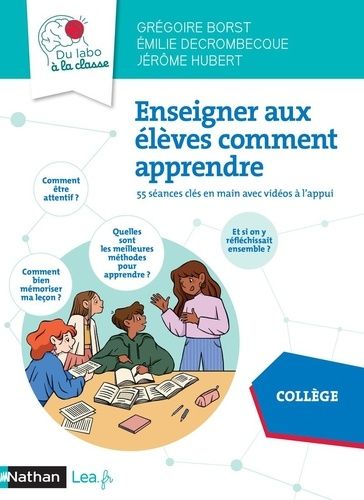 Enseigner Aux Élèves Comment Apprendre - 55 Séances Clés En Main Avec Vidéos À L'appui