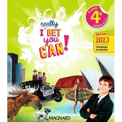 Anglais 4e I Really Bet You Can! - Manuel Élève - Edition 2023