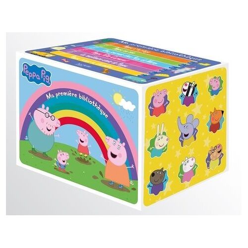 Ma Première Bibliothèque Peppa Pig - Coffret En 6 Volumes : La Fête Des Dinosaures - Un Week-End Au Festival - La Partie De Golf - Peppa Visite Une Grotte - Vive Le Patin À Roulettes ! - Les...