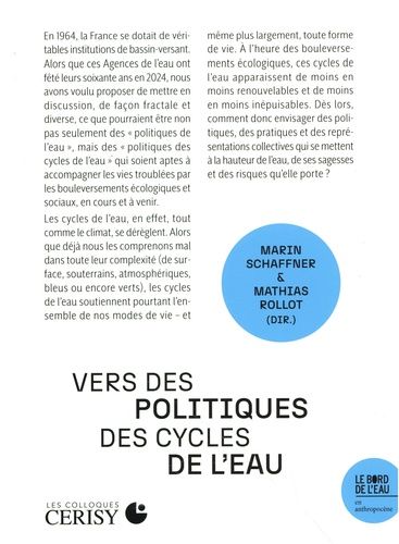 Vers Des Politiques Des Cycles De L'eau