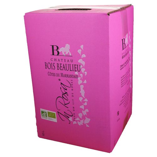 Bag-In-Box 10l Château Bois Beaulieu Côtes Du Marmandais Rosé