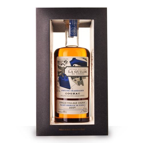 Cognac La Guilde Petite Champagne St Germain De Vibrac 2007 70cl - Etui