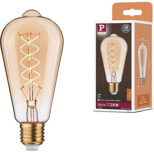 Kal-Rustic Shine 29242 Ampoule Led Standard 230 V E27 300 Lm 4,2 W 1800 K À Intensité Variable Doré