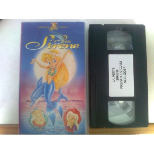 Cassette Vidéo Vhs - La Petite Sirène - Diane Eskenazi