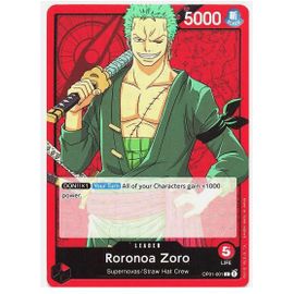 One Piece Roronoa Zoro Op01 001 Leader
