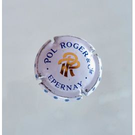 Ancienne Capsule Champagne Pol Roger. Blanche , Bleue, Et Or.