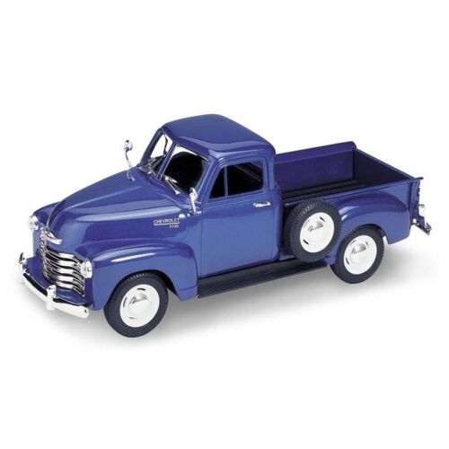 Chevrolet 3100 PICK UP bleu 1953 1/24 Welly