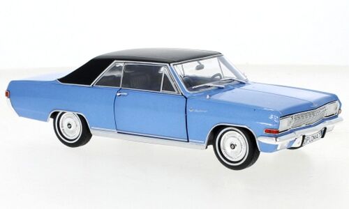 Opel Diplomat A V8 Coupé Bleu / noire 1965 1/24 Whitebox