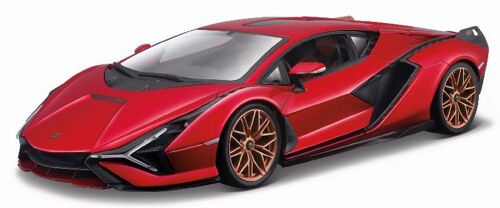 Lamborghini Sian Hybride - Rouge 1/18 Burago-Burago