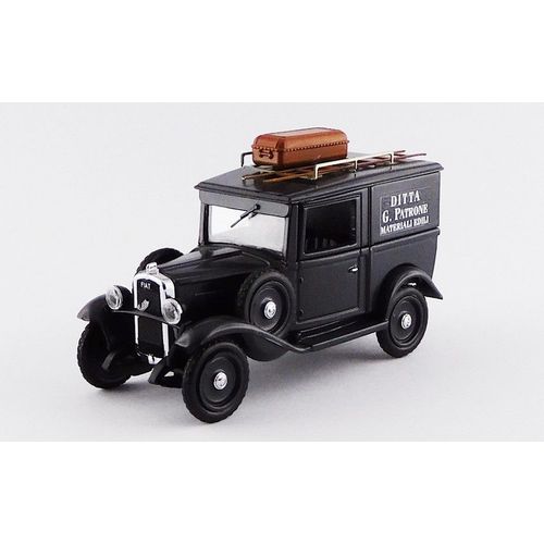 Fiat Balilla Véhicule Funéraire - Marbrerie Edile 1936 1/43 Rio-Rio