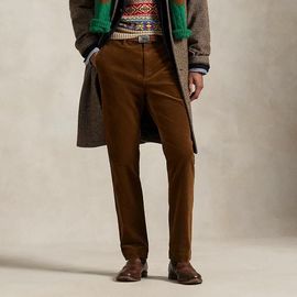 Pantalon Andover Slim En Velours Stretch