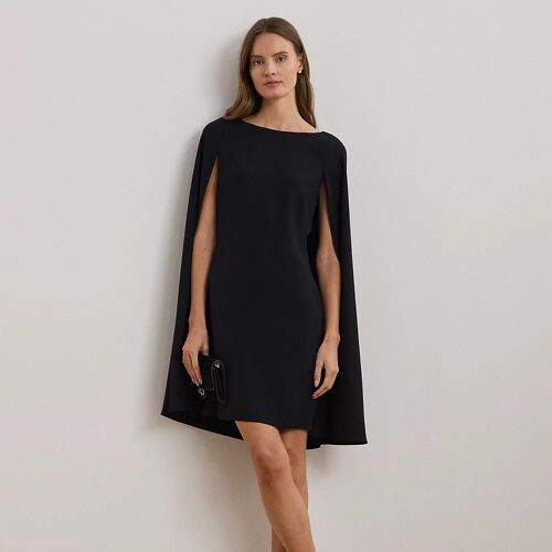 Robe De Cocktail À Cape En Georgette