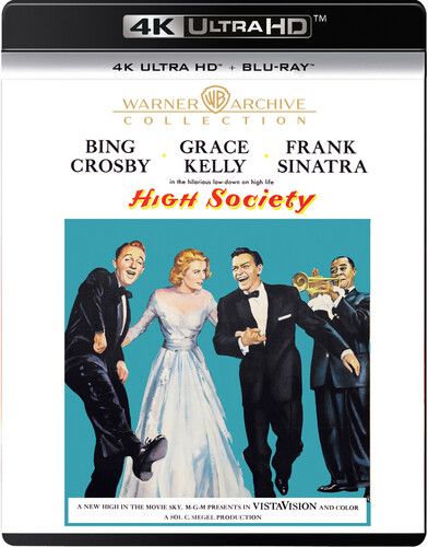 High Society [Ultra Hd] With Blu-Ray, 4k Mastering, Dolby, Digital Theater System, Mono Sound