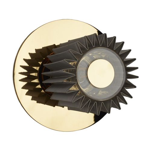 Applique Dorée Et Maille Argentée W190 In The Sun - Dcw Editions