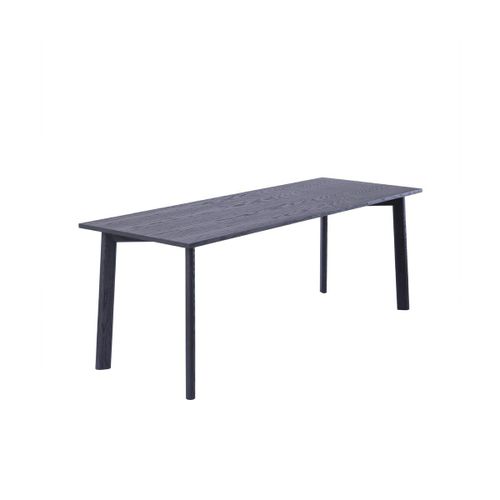 Table Rectangulaire En Chêne Noir Galta - Kann Design