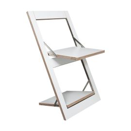 Chaise Pliante Blanche 75 X 45 Cm Fläpps - Ambivalenz