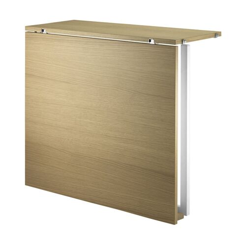 Table Pliante En Chêne Et Pieds Blancs En Acier Pour Système String - String Furnitur 