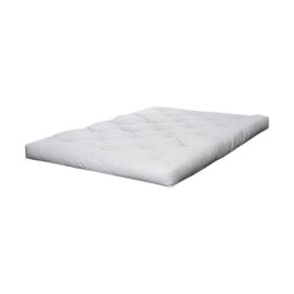 Matelas futon 2 places blanc 140 x 200 cm Comfort - Karup Design
