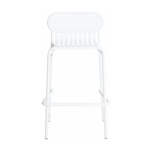 Chaise De Bar Outdoor Blanche Week End - Petite Friture
