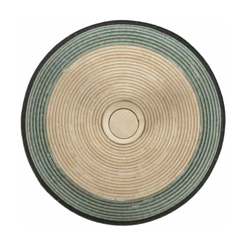 Applique Murale En Fibre D'abaca Bleu 80 Cm Grass - Forestier