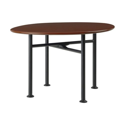 Table Basse En Céramique Rouge Rocheux 60x60 Cm Carmel - Gubi