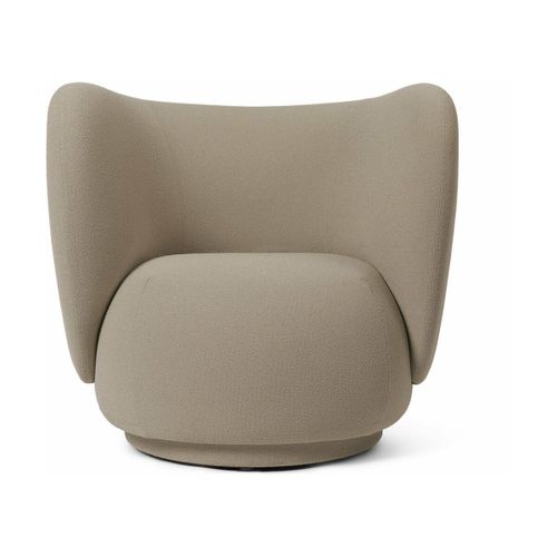 Fauteuil Lounge Grain Cashmere Rico - Ferm Living