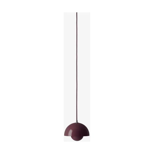 Suspension Dark Plum Flowerpot Vp10 - &tradition