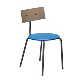 Chaise De Salle À Manger En Frêne Bleu Koi - Hübsch