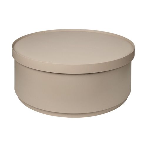 Table Basse Avec Stockage Beige 75x33,5 Cm Ninna - Broste Copenhagen