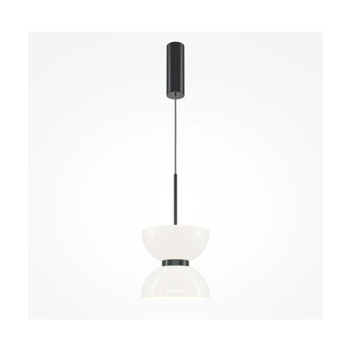 Suspension En Verre Et Métal Noir 22x350cm Kyoto - Maytoni