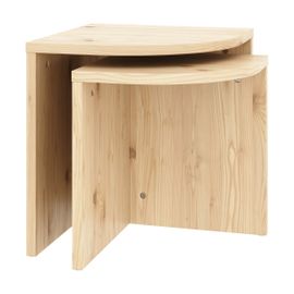 Table Basse Gigogne En Bois Laqué 43x47cm Combine - Karup Design