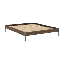 Sommier En Acier Et Pin Carob Brown 160x200cm Core - Karup Design