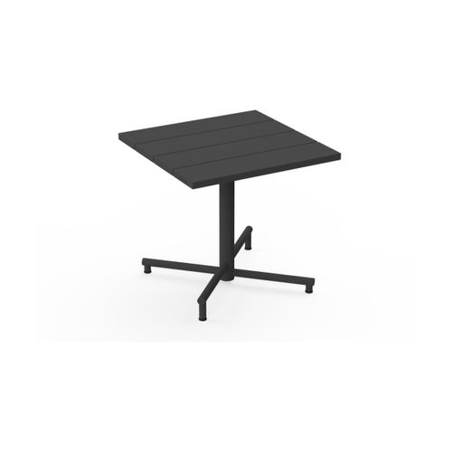 Table De Jardin Carrée En Aluminium Anthracite 80x76cm Fred's - Fatboy