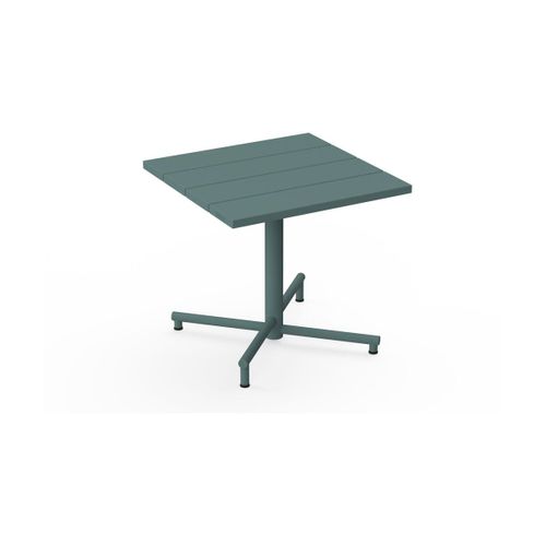 Table De Jardin Carrée En Aluminium Sauge Foncé 80x76cm Fred's - Fatboy