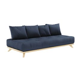 Canapé 2 Places En Pin Et Matelas Navy 200x90cm Senza - Karup Design