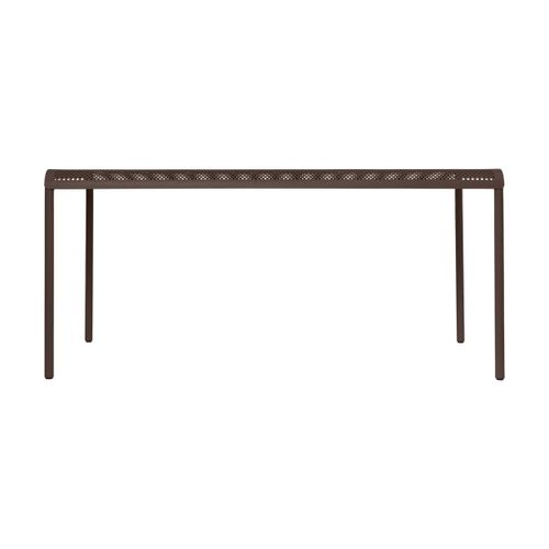Table En Fer Chocolat 160x74cm Dapple - Ferm Living