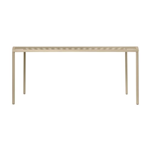 Table en fer beige 160x74cm Dapple - Ferm living