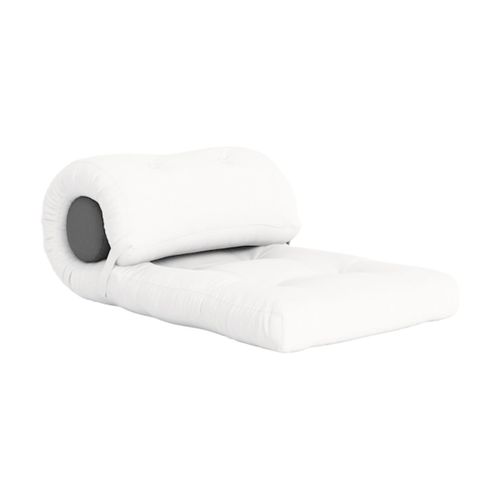 Fauteuil Convertible D'extérieur En Acrylique Dralon Blanc 70x40cm Wrap Out - Karup D