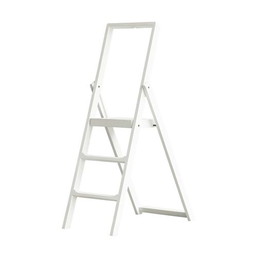 Escabeau en hêtre blanc 45x79x125cm Ladder - Design House Stockholm